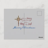 Briefkaart voor kerstmis (Achterkant)