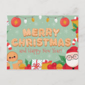 Briefkaart voor kerstmis (Voorkant)