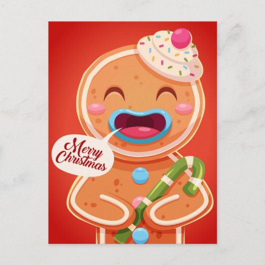 Briefkaart voor kerstmis (Voorkant)