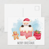 Briefkaart voor kerstmis (Voorkant / Achterkant)