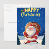 Briefkaart voor kerstmis (Voorkant / Achterkant)