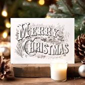 Briefkaart voor kerstreprografie