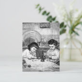  Briefkaart voor kinderkunst (Staand voorkant)