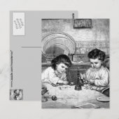  Briefkaart voor kinderkunst (Voorkant / Achterkant)