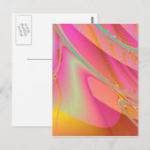 Briefkaart voor komkommerspieren (Voorkant / Achterkant)