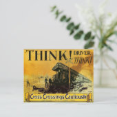 Briefkaart voor kruisvaarders (Staand voorkant)