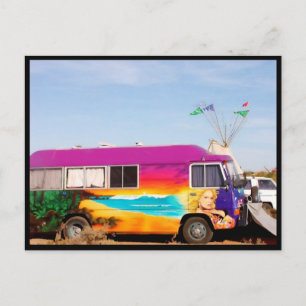 Briefkaart voor kunstmatig vervoer