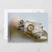 briefkaart voor kunstpop (Voorkant / Achterkant)