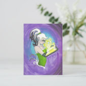 Briefkaart voor kunstschildering van Fantasy (Staand voorkant)