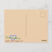BRIEFKAART VOOR LAKSPOOR (Achterkant)