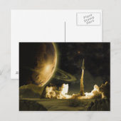  Briefkaart voor lancering van raketten (Voorkant / Achterkant)