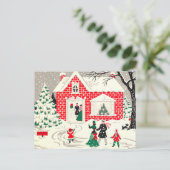 Briefkaart voor landelijke groeten (Staand voorkant)