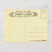 Briefkaart voor landelijke groeten (Achterkant)