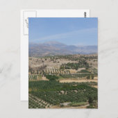 Briefkaart voor landschap maken (Voorkant / Achterkant)