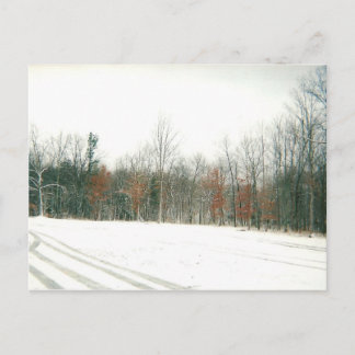 Briefkaart voor landwegen