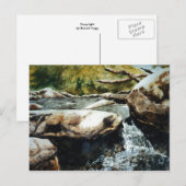 briefkaart voor landwegen "Anglin's Creek #2" (Voorkant / Achterkant)