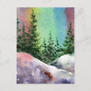 briefkaart voor landwegen "Northern Nights"