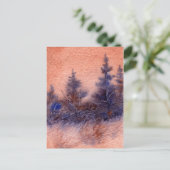 briefkaart voor landwegen "Sienna Pines" (Staand voorkant)
