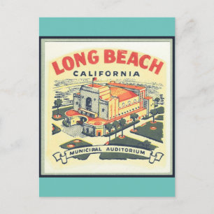 Briefkaart voor langeafstandsreizen    in Californ