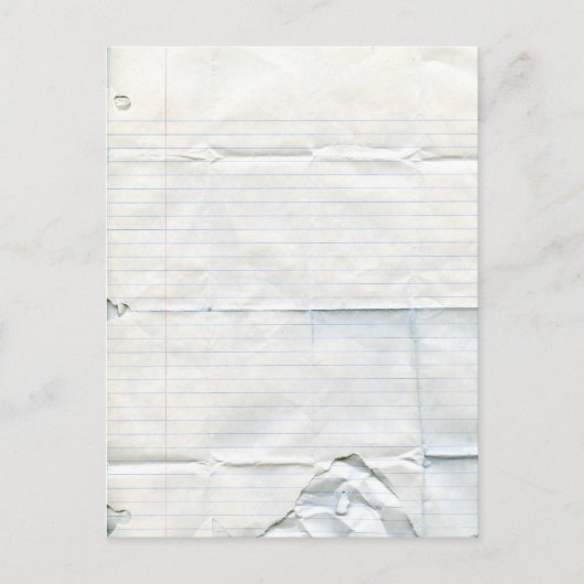 Briefkaart voor laptoppapier (Voorkant)