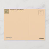 Briefkaart voor lezen (Achterkant)