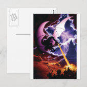 Briefkaart voor lijnaanval (Voorkant / Achterkant)