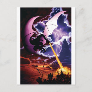 Briefkaart voor lijnaanval