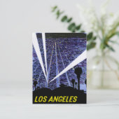  Briefkaart voor luchtvervoer Los Angeles (Staand voorkant)