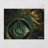 Briefkaart voor Magische trillingen (Achterkant)