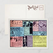 Briefkaart voor -mailorderreclame (Voorkant / Achterkant)