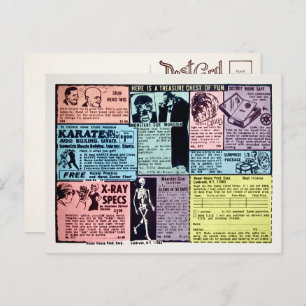 Briefkaart voor -mailorderreclame