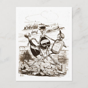 Briefkaart voor makreel