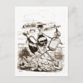 Briefkaart voor makreel (Voorkant)