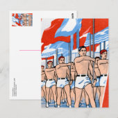 Briefkaart voor markeringsboys (Voorkant / Achterkant)