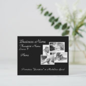 Briefkaart voor massage/carrosserie (Staand voorkant)