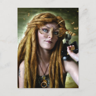 Briefkaart voor mechanische verlichting