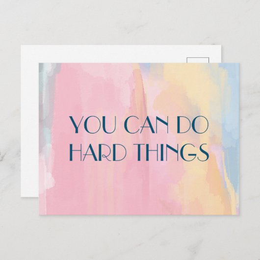 briefkaart voor meisjes (Voorkant / Achterkant)