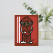 briefkaart voor mijn thuisgenoten. (Staand voorkant)