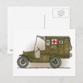 Briefkaart voor militaire ontwapening (Voorkant / Achterkant)