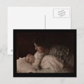 Briefkaart voor moeder en kind (Voorkant / Achterkant)