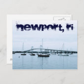 Briefkaart voor Newport RI (Voorkant / Achterkant)