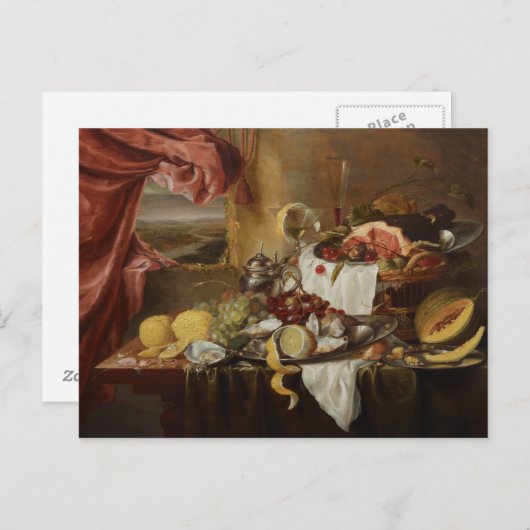 Briefkaart voor nog levenkunst (Voorkant / Achterkant)