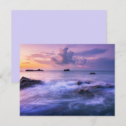 briefkaart voor oceaanmist (Voorkant / Achterkant)