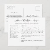 Briefkaart voor ontvang kaart (Voorkant / Achterkant)