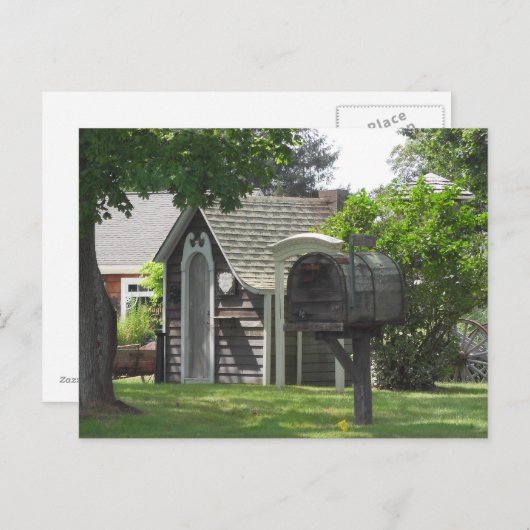 Briefkaart voor ontvangen e-mail (Voorkant / Achterkant)