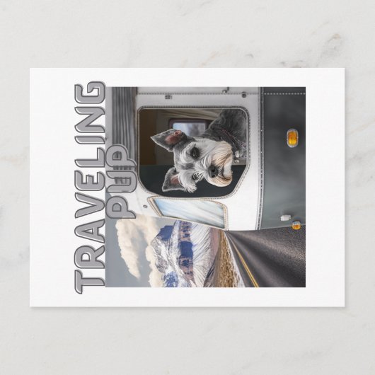 Briefkaart voor ophaalservice (Voorkant)