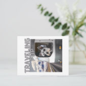 Briefkaart voor ophaalservice (Staand voorkant)