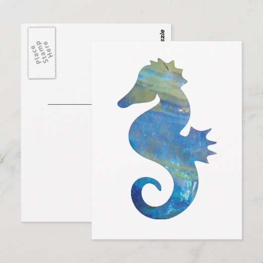 Briefkaart voor optische Zeeen (Voorkant / Achterkant)