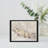 Briefkaart voor oude Japanse kunst (Staand voorkant)