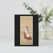 Briefkaart voor oude Japanse kunst (Staand voorkant)